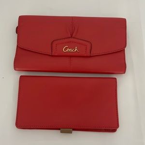 Coach wallet/checkbook